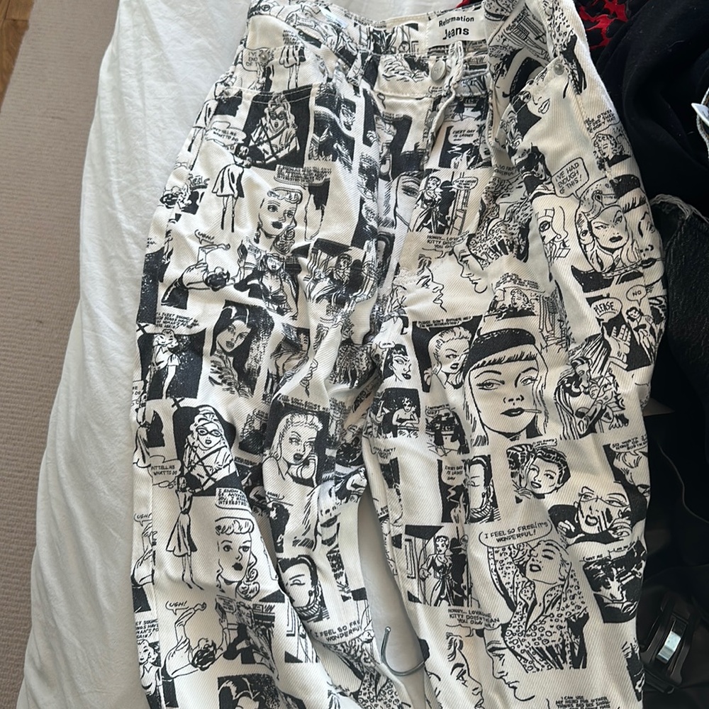 Reformation worn once pants!